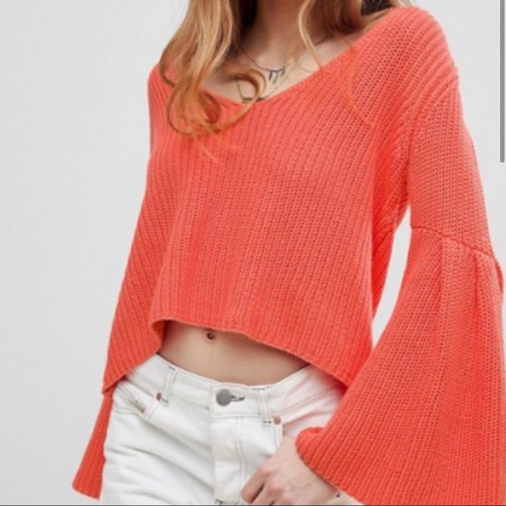 Free People | Coral Bell Sleeve Sweater